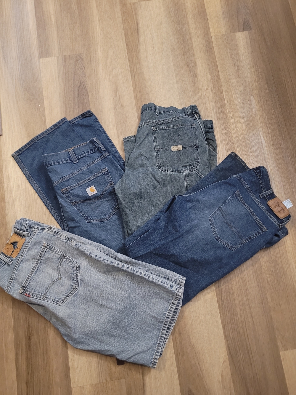 Men's Blue Denim Jeans Bundle - Multiple Shades